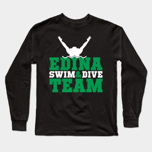 Edina Swim Dive Team Long Sleeve T-Shirt